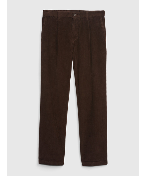 GAP（ギャップ）の「GapFlex ウォッシュウェル バギー プリーツ コーデュロイパンツ（その他パンツ・メンズ・ブラウン系その他/ベージュ/ブラック・36W 32L/31W 32L/34W 32L/28W 30L/32W 30L/32W 32L/30W 30L/29W 30L/31W 30L/33W 32L）」の6枚目の写真