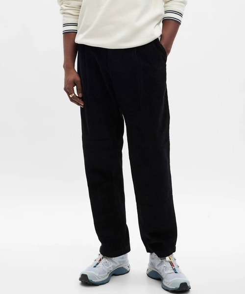 GAP（ギャップ）の「GapFlex ウォッシュウェル バギー プリーツ コーデュロイパンツ（その他パンツ・メンズ・ブラウン系その他/ベージュ/ブラック・36W 32L/31W 32L/34W 32L/28W 30L/32W 30L/32W 32L/30W 30L/29W 30L/31W 30L/33W 32L）」の2枚目の写真