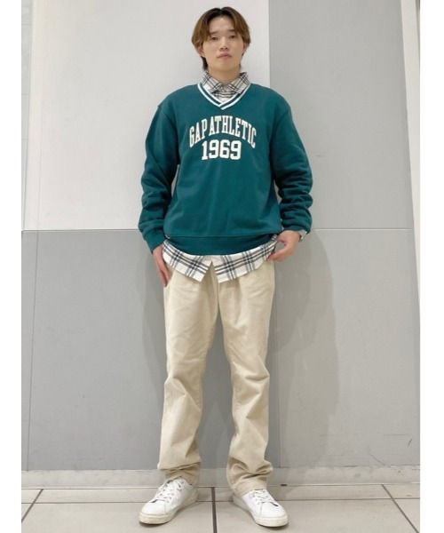 GAP（ギャップ）の「GapFlex ウォッシュウェル バギー プリーツ コーデュロイパンツ（その他パンツ・メンズ・ブラウン系その他/ベージュ/ブラック・36W 32L/31W 32L/34W 32L/28W 30L/32W 30L/32W 32L/30W 30L/29W 30L/31W 30L/33W 32L）」の16枚目の写真
