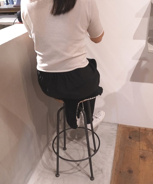 GLOBAL FORME CONCRETE（グローバルフォルムコンクリート）の「【AND PACKABLE】CP テール チェアパッド ネコのしっぽ（ラグ/マット・レディース・ブラウン/ライトグレー/ブラック/ライトブラウン・FREE）」の6枚目の写真