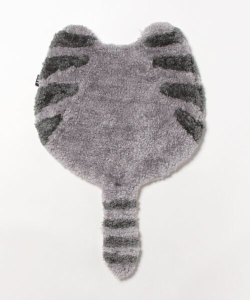 GLOBAL FORME CONCRETE（グローバルフォルムコンクリート）の「【AND PACKABLE】CP テール チェアパッド ネコのしっぽ（ラグ/マット・レディース・ブラウン/ライトグレー/ブラック/ライトブラウン・FREE）」の7枚目の写真