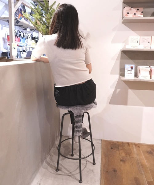 GLOBAL FORME CONCRETE（グローバルフォルムコンクリート）の「【AND PACKABLE】CP テール チェアパッド ネコのしっぽ（ラグ/マット・レディース・ブラウン/ライトグレー/ブラック/ライトブラウン・FREE）」の10枚目の写真