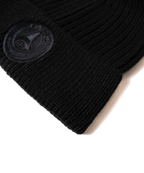 PARIS SAINT-GERMAIN（パリサンジェルマン）の「PSG-KNIT CAP（ニットキャップ/ビーニー・メンズ・ブラック/グレー・FREE）」の7枚目の写真