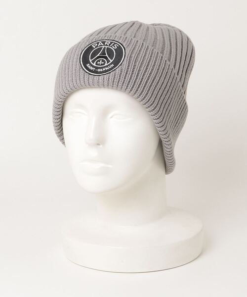 PARIS SAINT-GERMAIN（パリサンジェルマン）の「PSG-KNIT CAP（ニットキャップ/ビーニー・メンズ・ブラック/グレー・FREE）」の11枚目の写真