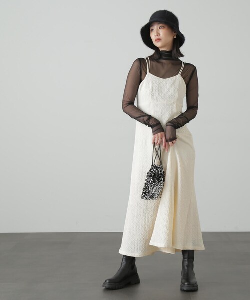 FREE'S MART（フリーズマート）の「◆ファーハット（ハット・レディース・ブラウン/ブラック/ホワイト・ﾌﾘ-）」の6枚目の写真