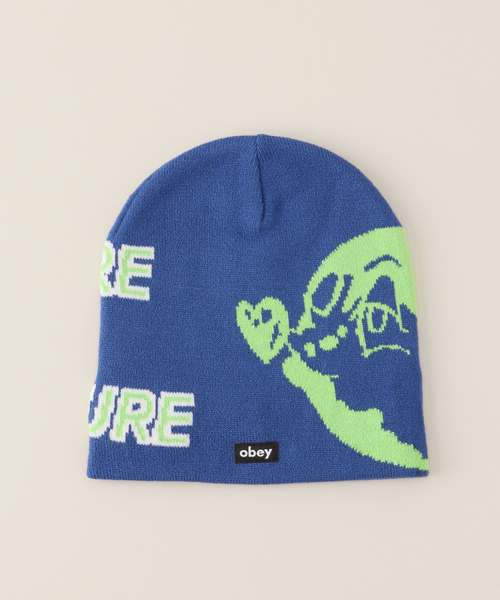 Oriens JOURNAL STANDARD(オリエンス ジャーナルスタンダード)の「【OBEY / オベイ】NATURE AND NUTURE:ニットキャップ(ニットキャップ/ビーニー・レディース・ブラック/ブルー系その他・FREE)」の15枚目の写真