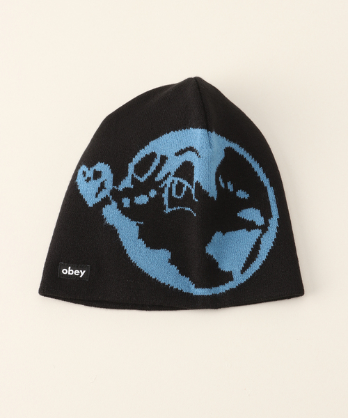 Oriens JOURNAL STANDARD(オリエンス ジャーナルスタンダード)の「【OBEY / オベイ】NATURE AND NUTURE:ニットキャップ(ニットキャップ/ビーニー・レディース・ブラック/ブルー系その他・FREE)」の12枚目の写真