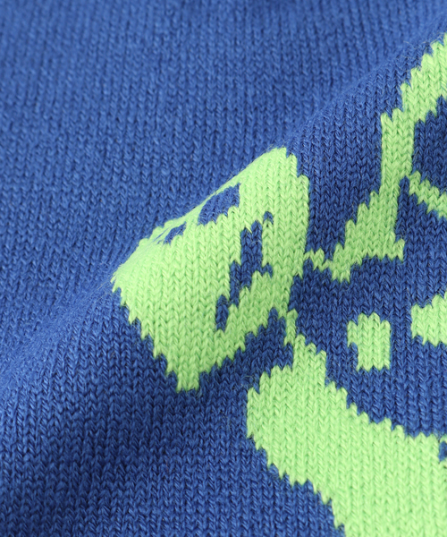 Oriens JOURNAL STANDARD(オリエンス ジャーナルスタンダード)の「【OBEY / オベイ】NATURE AND NUTURE:ニットキャップ(ニットキャップ/ビーニー・レディース・ブラック/ブルー系その他・FREE)」の6枚目の写真