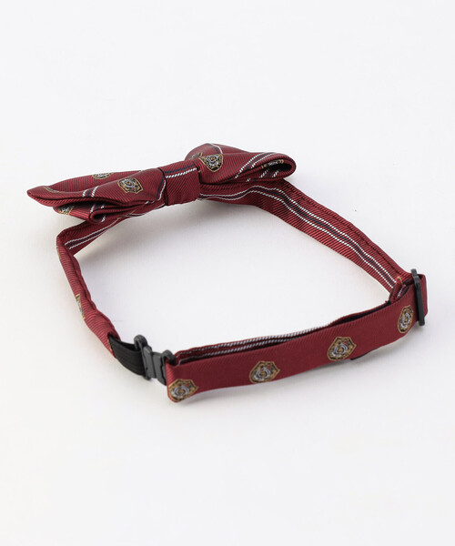 COMME CA ISM（コムサイズム）の「ロイヤルクレスト　蝶タイ・スカーフセット（蝶ネクタイ・キッズ・ワイン/ネイビー・FREE）」の4枚目の写真