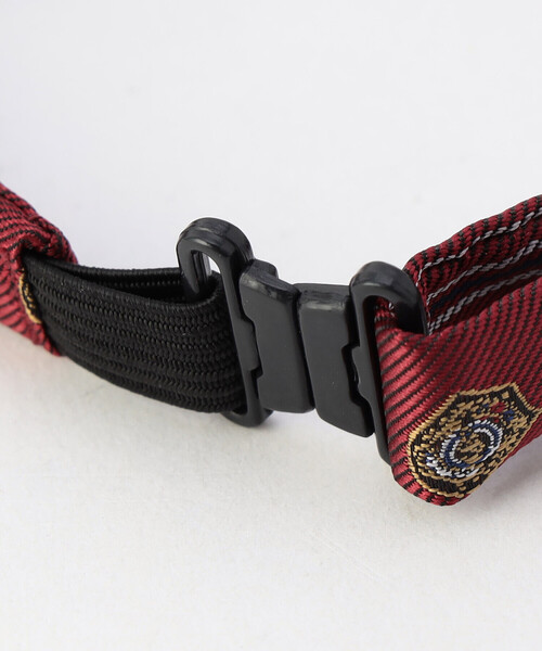 COMME CA ISM（コムサイズム）の「ロイヤルクレスト　蝶タイ・スカーフセット（蝶ネクタイ・キッズ・ワイン/ネイビー・FREE）」の5枚目の写真