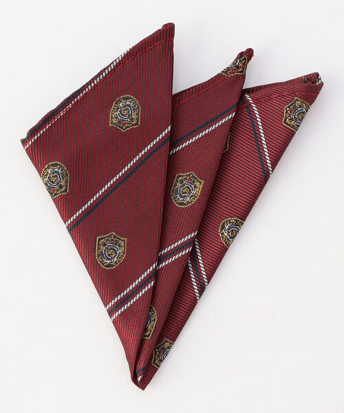 COMME CA ISM（コムサイズム）の「ロイヤルクレスト　蝶タイ・スカーフセット（蝶ネクタイ・キッズ・ワイン/ネイビー・FREE）」の6枚目の写真