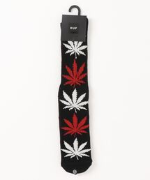 HUF（ハフ）の「【HUF】ハフ PLANTLIFE REPEAT SOCK  クルーソックス SK00686（ソックス/靴下・メンズ）」