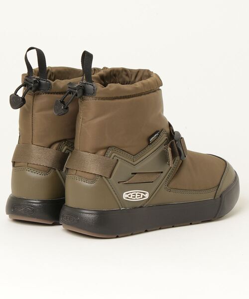 KEEN(キーン)の「KEEN/キーン レディース ブーツ HOODROMEO WP フッドゼラ ウォータープルー 1027782(ブーツ・レディース・ダークオリーブ・23.5cm/25.0cm/24.5cm/24.0cm/23.0cm)」の2枚目の写真