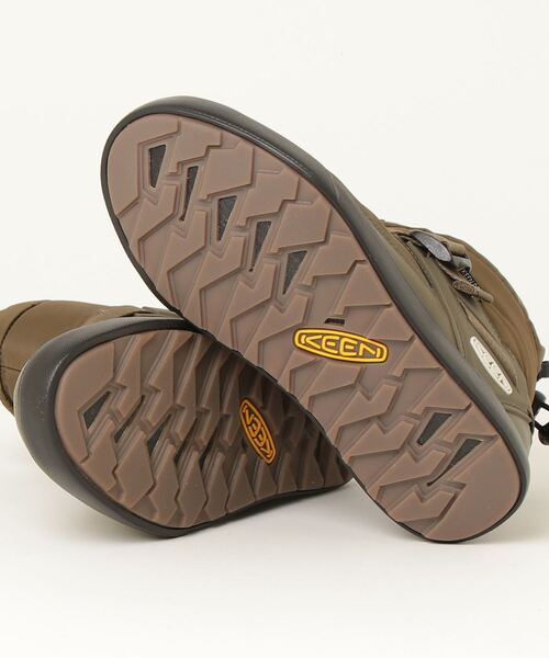 KEEN(キーン)の「KEEN/キーン レディース ブーツ HOODROMEO WP フッドゼラ ウォータープルー 1027782(ブーツ・レディース・ダークオリーブ・23.5cm/25.0cm/24.5cm/24.0cm/23.0cm)」の3枚目の写真