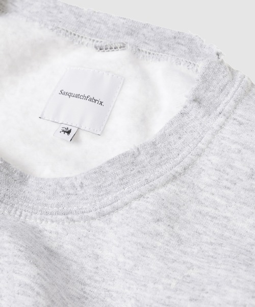 SASQUATCHfabrix.(サスクワァッチファブリックス)の「“HARVEST TIME” SAVAGE SWEATSHIRT(スウェット・メンズ・アッシュグレー/ライトピンク・L/XL)」の4枚目の写真