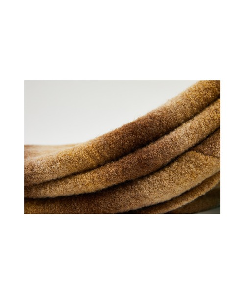 tageechita(タジチタ)の「【tageechita】グラデーションボーダーポロニット(ニット/セーター・レディース・ブラウン・M/S/L)」の4枚目の写真