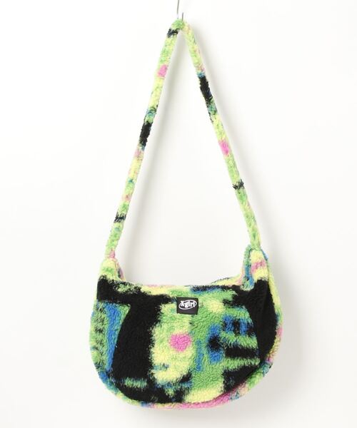 X-girl（エックスガール）の「【X-girl /エックスガール】 BOA SHOULDER BAG（ショルダーバッグ・レディース・ブラック/マルチ・FREE）」の2枚目の写真