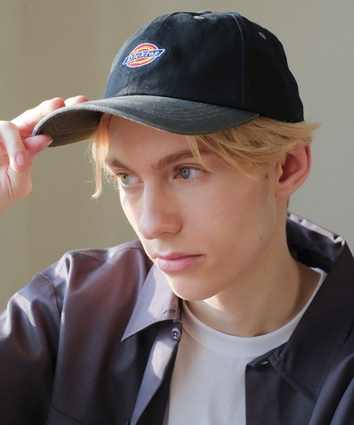 Dickies（ディッキーズ）の「【Dickies】EX ICON TWO TONE LOWCAP/ロゴ/アジャスタブル/フリーサイズ/ストラップバック/2トーン/キャップ/帽子/ディッキーズ（キャップ・メンズ・ホワイト/ブラック/モスグリーン/ベージュ・FREE）」の8枚目の写真