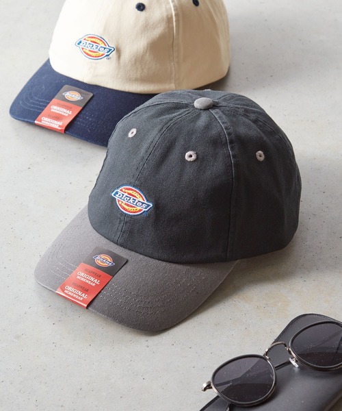 Dickies（ディッキーズ）の「【Dickies】EX ICON TWO TONE LOWCAP/ロゴ/アジャスタブル/フリーサイズ/ストラップバック/2トーン/キャップ/帽子/ディッキーズ（キャップ・メンズ・ホワイト/ブラック/モスグリーン/ベージュ・FREE）」の11枚目の写真