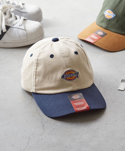 Dickies（ディッキーズ）の「【Dickies】EX ICON TWO TONE LOWCAP/ロゴ/アジャスタブル/フリーサイズ/ストラップバック/2トーン/キャップ/帽子/ディッキーズ（キャップ・メンズ・ホワイト/ブラック/モスグリーン/ベージュ・FREE）」の12枚目の写真