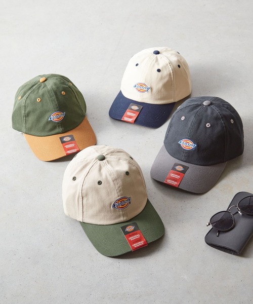 Dickies（ディッキーズ）の「【Dickies】EX ICON TWO TONE LOWCAP/ロゴ/アジャスタブル/フリーサイズ/ストラップバック/2トーン/キャップ/帽子/ディッキーズ（キャップ・メンズ・ホワイト/ブラック/モスグリーン/ベージュ・FREE）」の13枚目の写真