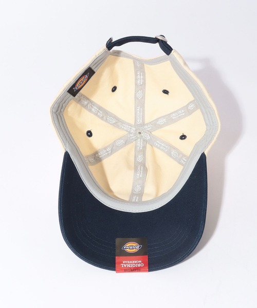 Dickies（ディッキーズ）の「【Dickies】EX ICON TWO TONE LOWCAP/ロゴ/アジャスタブル/フリーサイズ/ストラップバック/2トーン/キャップ/帽子/ディッキーズ（キャップ・メンズ・ホワイト/ブラック/モスグリーン/ベージュ・FREE）」の15枚目の写真