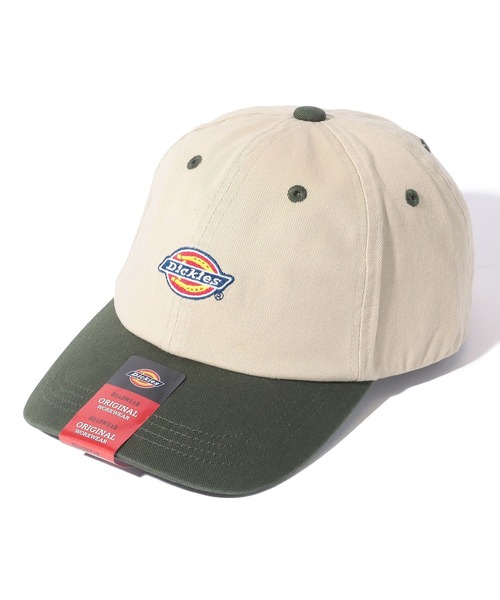 Dickies（ディッキーズ）の「【Dickies】EX ICON TWO TONE LOWCAP/ロゴ/アジャスタブル/フリーサイズ/ストラップバック/2トーン/キャップ/帽子/ディッキーズ（キャップ・メンズ・ホワイト/ブラック/モスグリーン/ベージュ・FREE）」の20枚目の写真