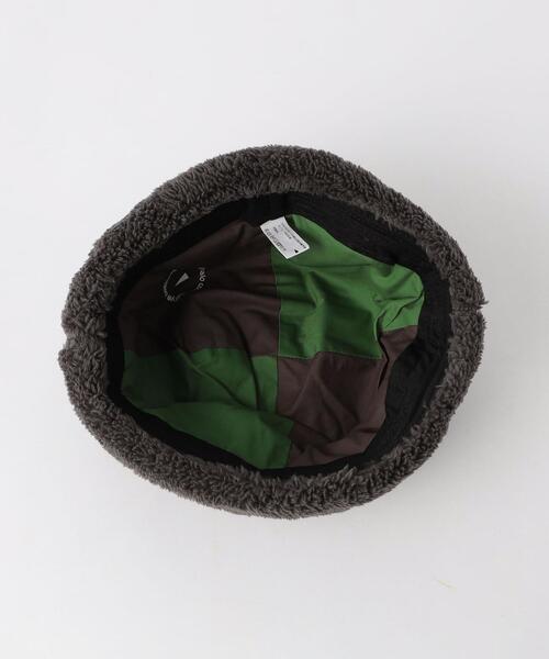 halo commodity(ハロ コモディティー)の「【別注】<halo commodity>EX フリース キャップ / 帽子(キャップ・キッズ・ダークグレー/オフホワイト・FREE(52-55cm))」の7枚目の写真