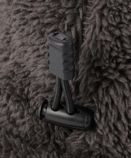 halo commodity(ハロ コモディティー)の「【別注】<halo commodity>EX フリース キャップ / 帽子(キャップ・キッズ・ダークグレー/オフホワイト・FREE(52-55cm))」の8枚目の写真