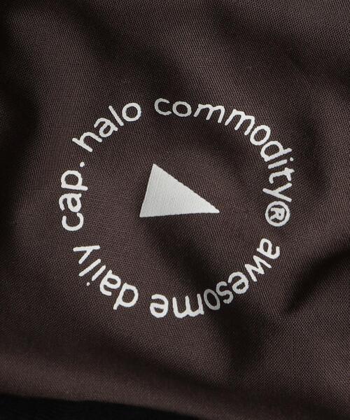 halo commodity(ハロ コモディティー)の「【別注】<halo commodity>EX フリース キャップ / 帽子(キャップ・キッズ・ダークグレー/オフホワイト・FREE(52-55cm))」の9枚目の写真