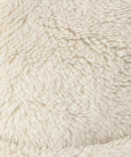 halo commodity(ハロ コモディティー)の「【別注】<halo commodity>EX フリース キャップ / 帽子(キャップ・キッズ・ダークグレー/オフホワイト・FREE(52-55cm))」の12枚目の写真