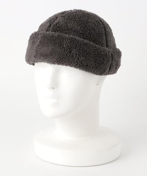 halo commodity(ハロ コモディティー)の「【別注】<halo commodity>EX フリース キャップ / 帽子(キャップ・キッズ・ダークグレー/オフホワイト・FREE(52-55cm))」の13枚目の写真