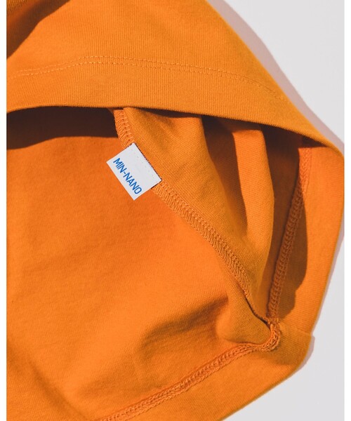 Champion（チャンピオン）の「Champion x BEAMS by MIN-NANO / 別注 プリント Tシャツ（Tシャツ/カットソー・メンズ・ホワイト/オレンジ・SMALL/MEDIUM/X-LARGE/LARGE/XX-LARGE）」の13枚目の写真