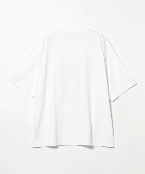 Champion（チャンピオン）の「Champion x BEAMS by MIN-NANO / 別注 プリント Tシャツ（Tシャツ/カットソー・メンズ・ホワイト/オレンジ・SMALL/MEDIUM/X-LARGE/LARGE/XX-LARGE）」の9枚目の写真