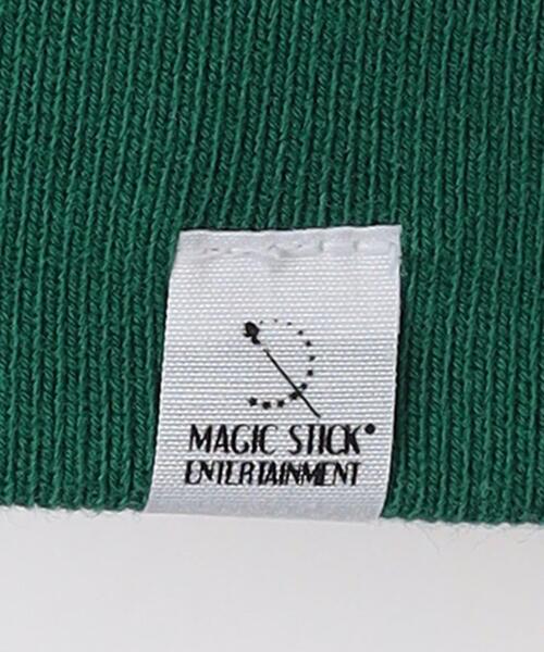 MAGIC STICK(マジックスティック)の「<MAGIC STICK> ドント トラスト クルーネック スウェット(スウェット・メンズ・ダークグリーン/ホワイト・XL/M/L)」の8枚目の写真