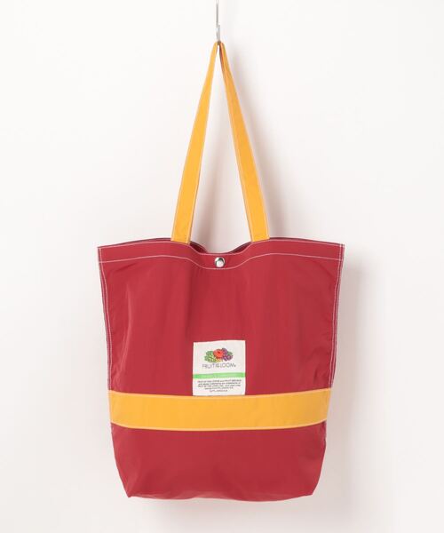 FRUIT OF THE LOOM（フルーツオブザルーム）の「【FRUIT OF THE LOOM】ナイロントートバッグ Lサイズ（トートバッグ・メンズ・レッド/グリーン/グレー/ブルー/ブラック/アイボリー/杢グレー/チャコールグレー/ピンク/ミント/ネイビー/オリーブ/カーキ/ブルーグレー/バイオレット・FREE）」の15枚目の写真
