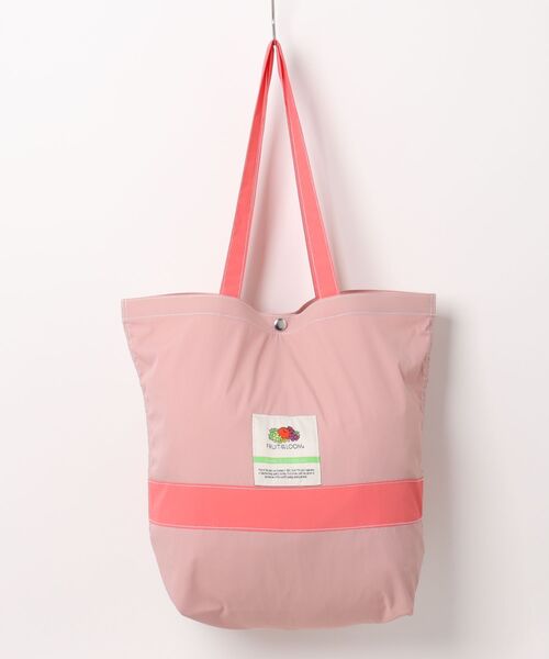 FRUIT OF THE LOOM（フルーツオブザルーム）の「【FRUIT OF THE LOOM】ナイロントートバッグ Lサイズ（トートバッグ・メンズ・レッド/グリーン/グレー/ブルー/ブラック/アイボリー/杢グレー/チャコールグレー/ピンク/ミント/ネイビー/オリーブ/カーキ/ブルーグレー/バイオレット・FREE）」の14枚目の写真