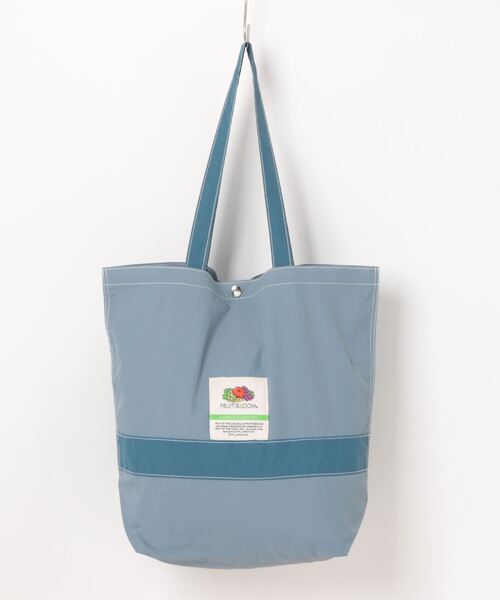 FRUIT OF THE LOOM（フルーツオブザルーム）の「【FRUIT OF THE LOOM】ナイロントートバッグ Lサイズ（トートバッグ・メンズ・レッド/グリーン/グレー/ブルー/ブラック/アイボリー/杢グレー/チャコールグレー/ピンク/ミント/ネイビー/オリーブ/カーキ/ブルーグレー/バイオレット・FREE）」の12枚目の写真