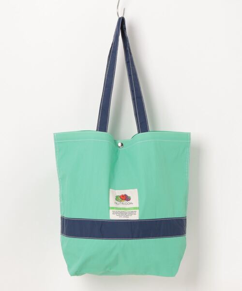 FRUIT OF THE LOOM（フルーツオブザルーム）の「【FRUIT OF THE LOOM】ナイロントートバッグ Lサイズ（トートバッグ・メンズ・レッド/グリーン/グレー/ブルー/ブラック/アイボリー/杢グレー/チャコールグレー/ピンク/ミント/ネイビー/オリーブ/カーキ/ブルーグレー/バイオレット・FREE）」の9枚目の写真