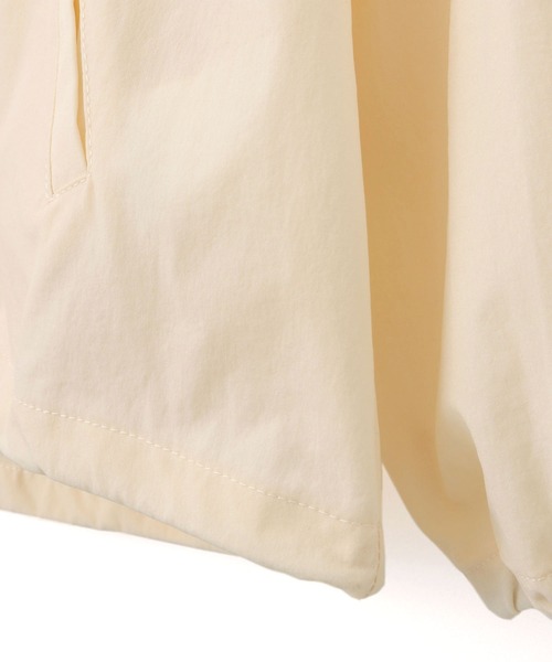 MAKE YOUR DAY(メイクユアデイ)の「ぽわん袖のナイロンパーカー■80~140cm(ナイロンジャケット・キッズ・オレンジ/サックスブルー/アイボリー・100/80/120/140/110/130/90)」の15枚目の写真