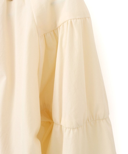 MAKE YOUR DAY(メイクユアデイ)の「ぽわん袖のナイロンパーカー■80~140cm(ナイロンジャケット・キッズ・オレンジ/サックスブルー/アイボリー・100/80/120/140/110/130/90)」の17枚目の写真