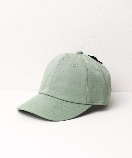 newhattan（ニューハッタン）の「《newhattan》Baseball Low Cap twill kids（キャップ・キッズ・ブルーグレー/カーキ/スモークピンク/グリーン系/グリーン系2/モーブ系/ブルー系/ホワイト系/ブラウン系・ONE SIZE）」の5枚目の写真