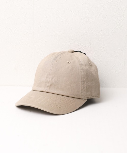 newhattan（ニューハッタン）の「《newhattan》Baseball Low Cap twill kids（キャップ・キッズ・ブルーグレー/カーキ/スモークピンク/グリーン系/グリーン系2/モーブ系/ブルー系/ホワイト系/ブラウン系・ONE SIZE）」の4枚目の写真