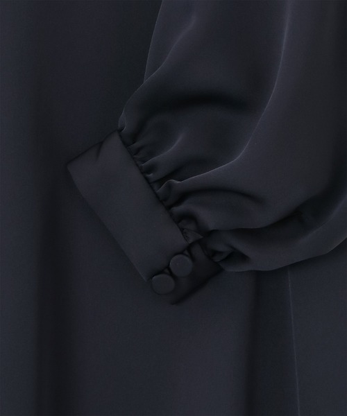 新品✨ポールスミス 大きいサイズ 46 クレープデジン ワンピース ブラック 新品✨ポールスミス 大きいサイズ 46 クレープデジン ワンピース