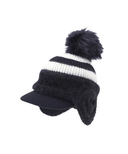 PEARLY GATES】耳当て付きブリムニットワッチ (UNISEX) 楽天市場