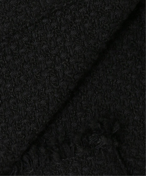 追加》GIOLICAツイードBIGジャケット（ノーカラージャケット