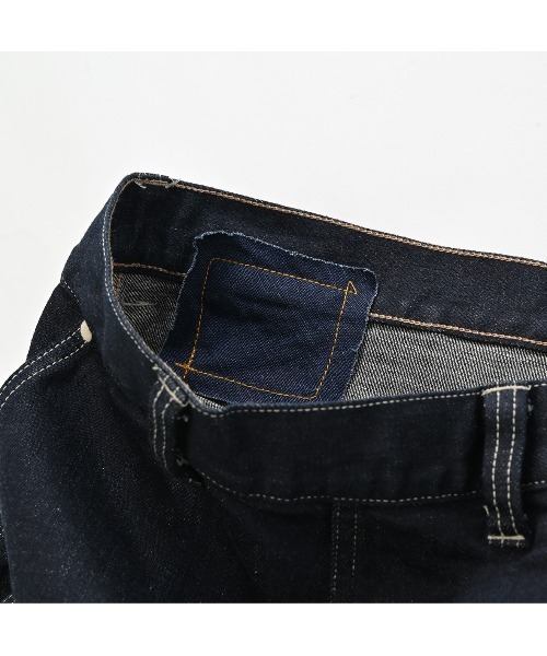 45R（フォーティファイブアール）の「ライ麦ストレッチデニムの桃比女（デニムパンツ・レディース・ダークインディゴブルー・27inch/28inch/29inch）」の8枚目の写真