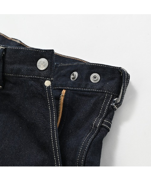 45R（フォーティファイブアール）の「ライ麦ストレッチデニムの桃比女（デニムパンツ・レディース・ダークインディゴブルー・27inch/28inch/29inch）」の10枚目の写真