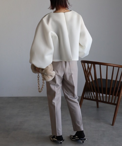 バルーンスリーブプルオーバー【MAISON SPECIAL】 MAISON SPECIAL バルーンスリーブプルオーバー Balloon Sleeve