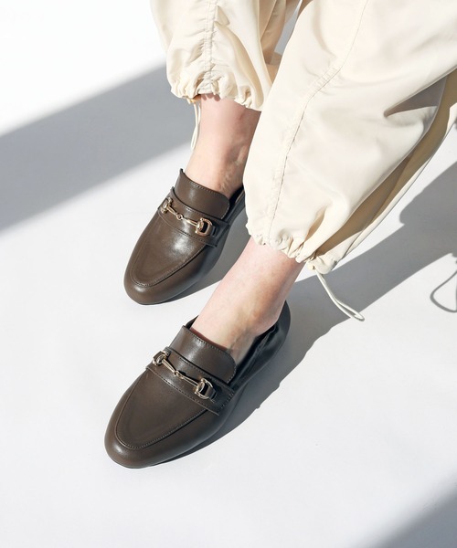 【セール】【RiiiKa/リーカ】軽ラクシャーリングローファー（ローファー）｜RiiiKa（リーカ） 5,720円